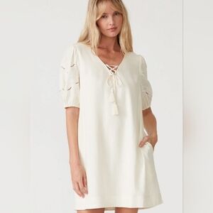 Lovestitch Pixie Embroidered Mini Dress